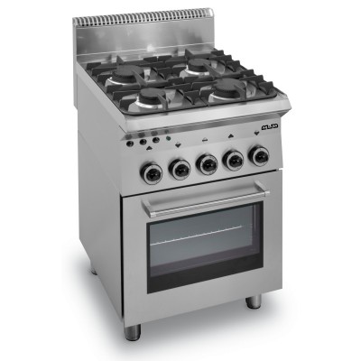 Cocina a gas 4 fuegos con...