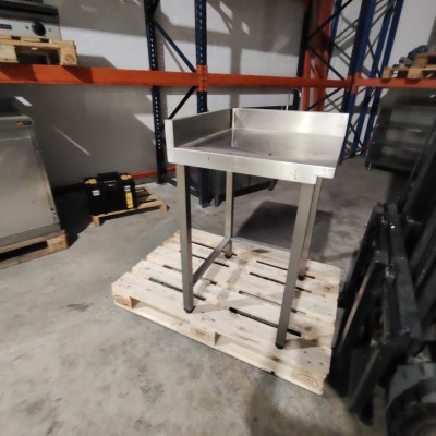 MESA ESQUINERA  ACERO INOX